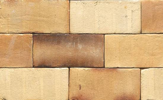 Тротуарная клинкерная брусчатка Muhr №35KS Creme nuanciert Kohle Spezial, 200*100*52 мм