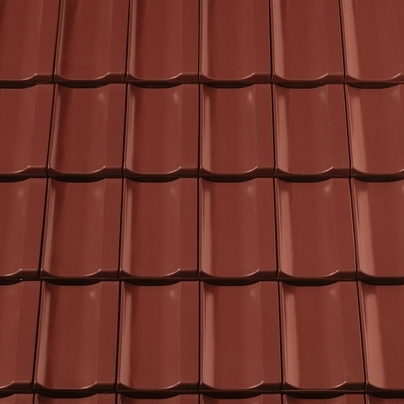 Керамическая черепица Creaton OPTIMA FINESSE weinrot glasiert