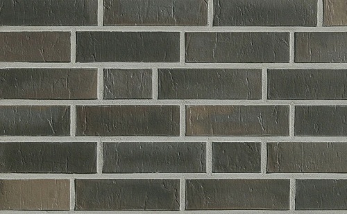 Клинкерная плитка Roben Chelsea Basalt-bunt, рельефный, NF14, 240*14*71 мм